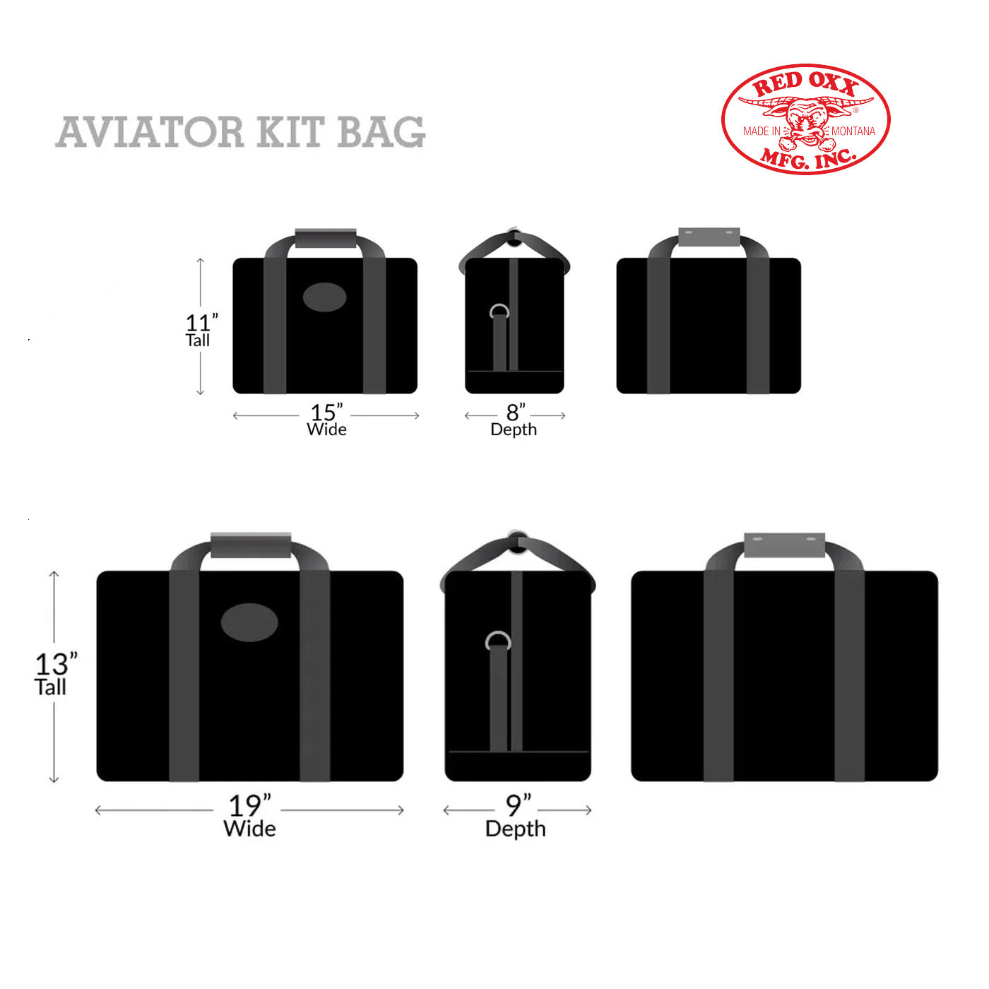 Red Oxx Aviator Kit Bag