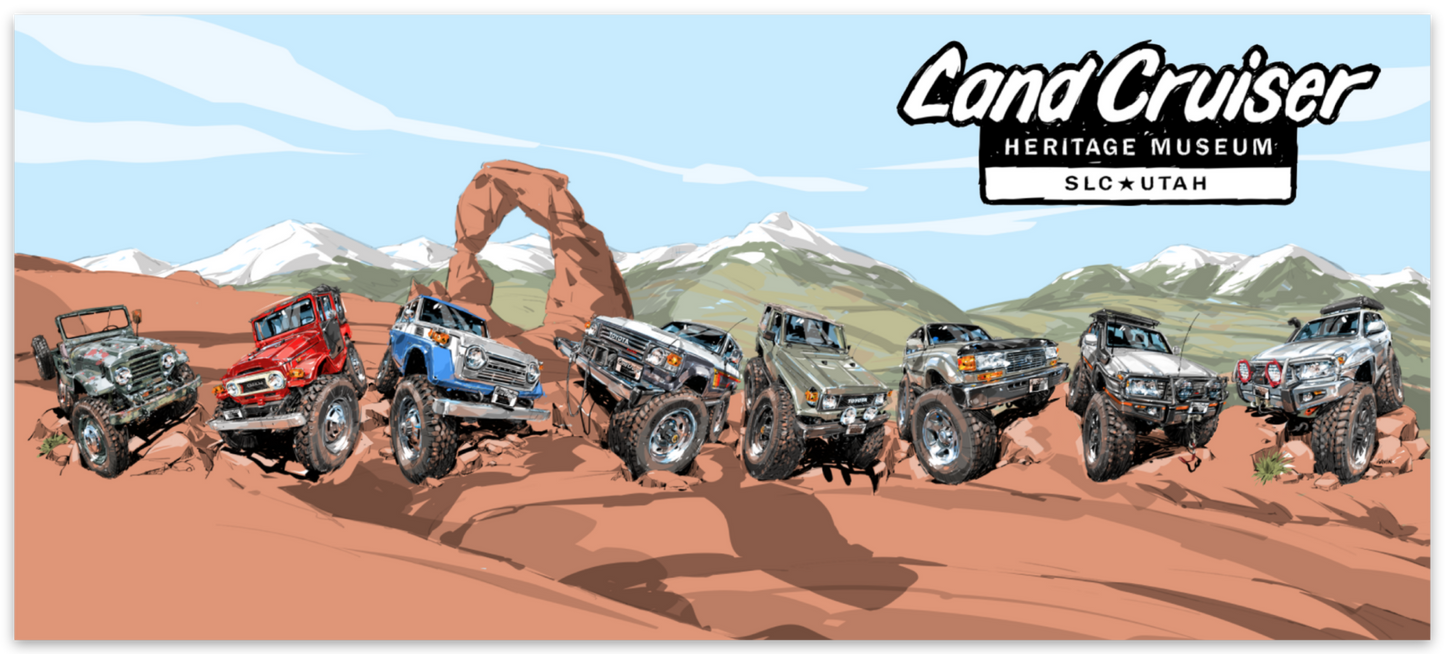 Decal: Gavin Patterson Land Cruisers