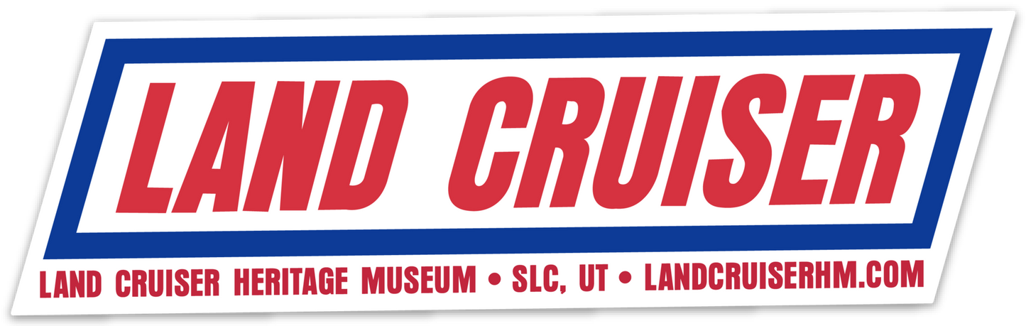 Decal: Land Cruiser in Red