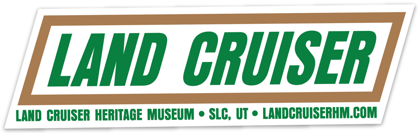 Decal: Land Cruiser in Green