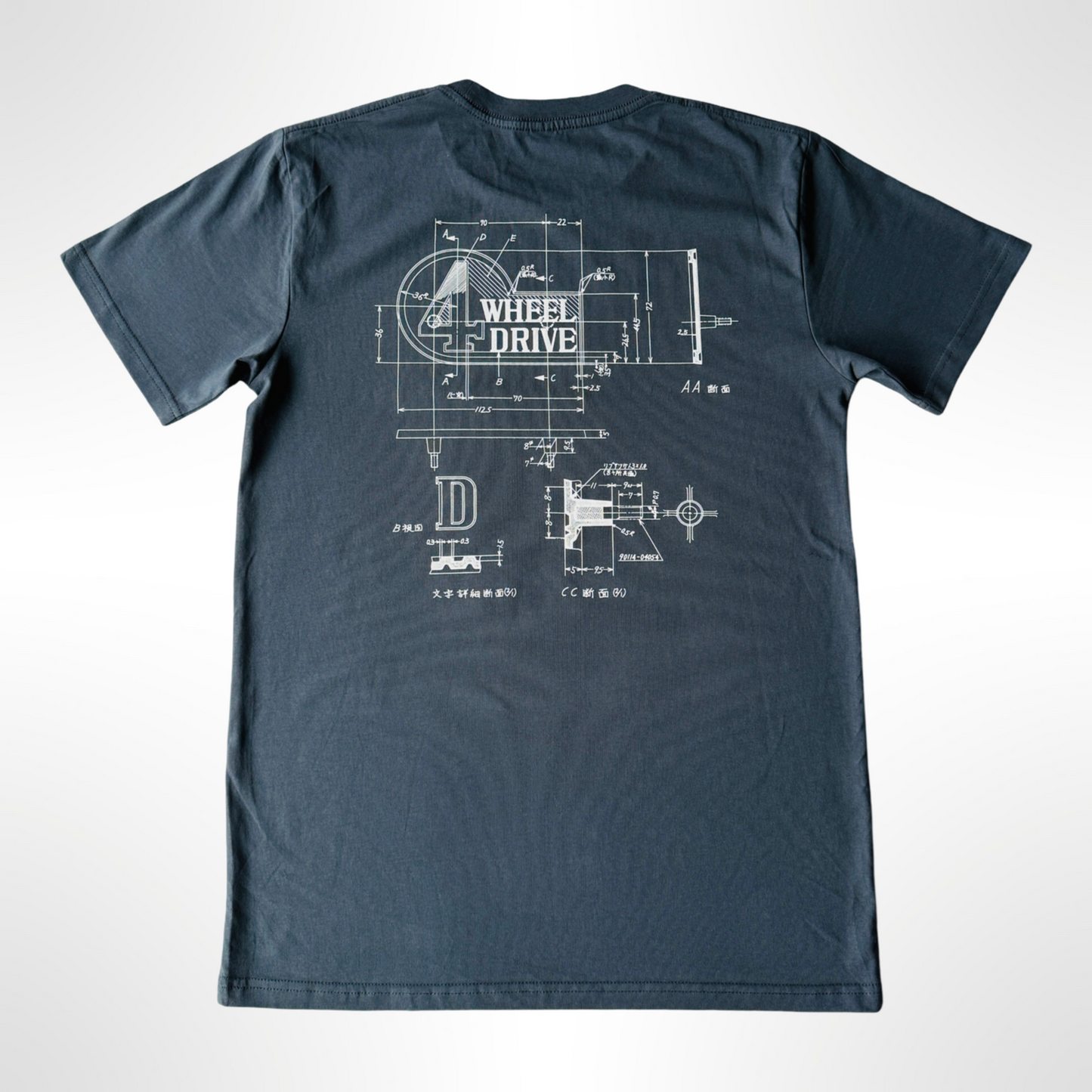 4WD Blueprint Tee