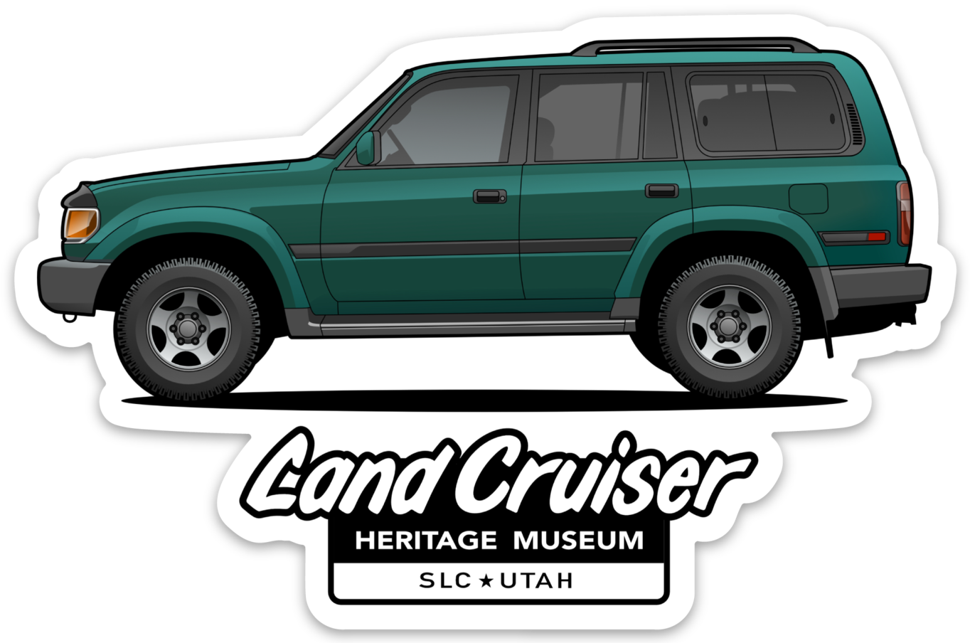 Decal: FZJ80 – Land Cruiser Heritage Museum