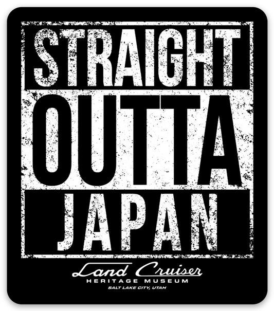 Decal: Straight Outta Japan